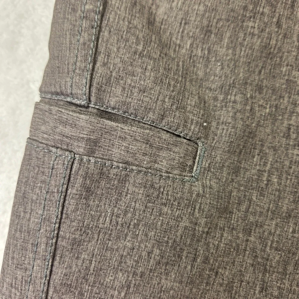 Da Hui Hybrid Collection Shorts Mens 38 Brown Heathered Stretch Board Shorts